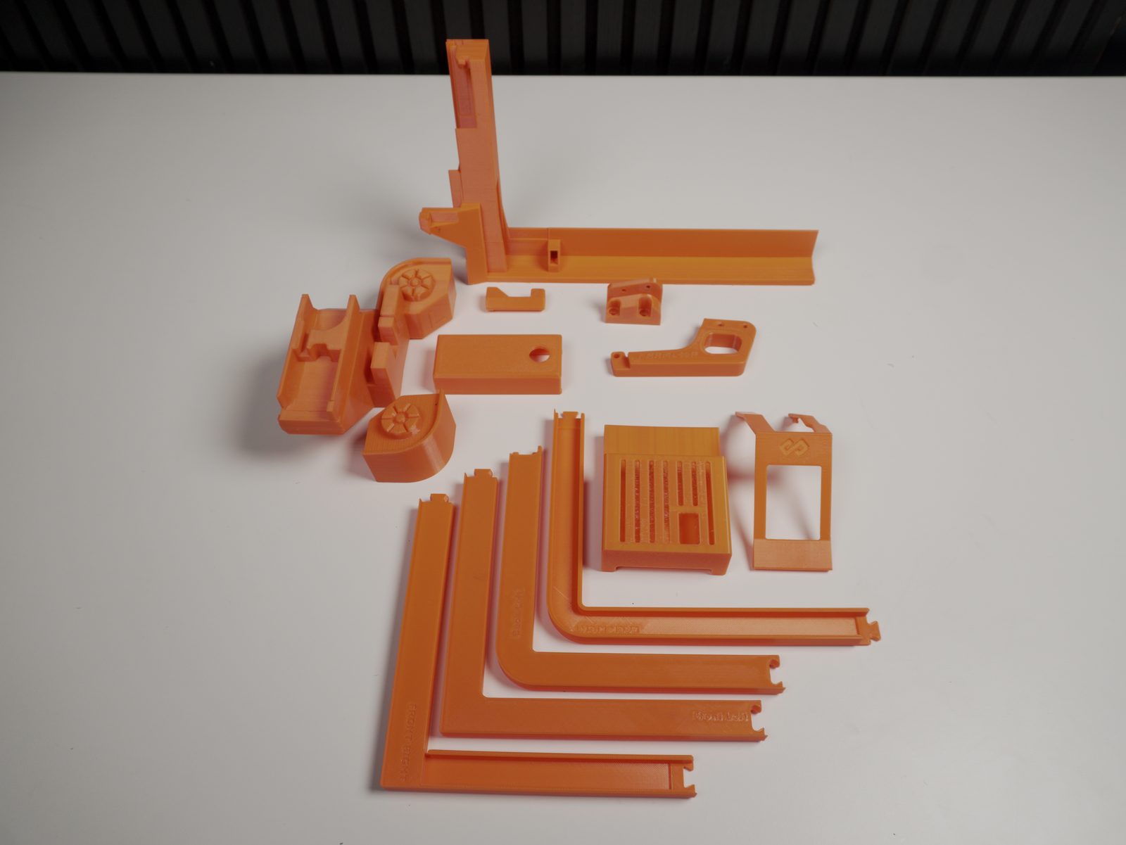 Printed parts detail for the X2D kit