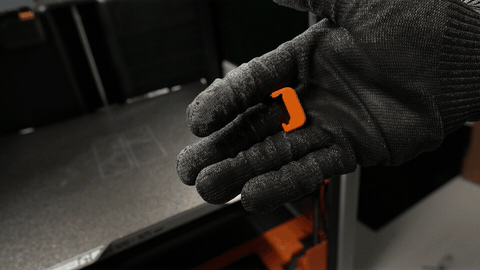 Door opener attached to the H2S door handle