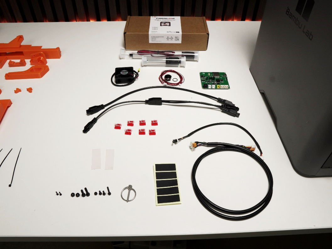 Cables and mounting hardware