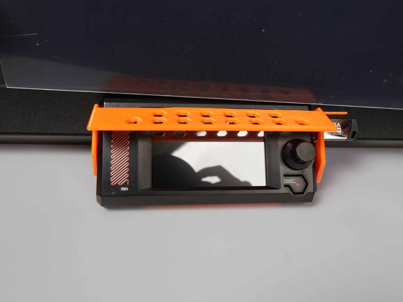 Touchscreen attached back onto the printer
