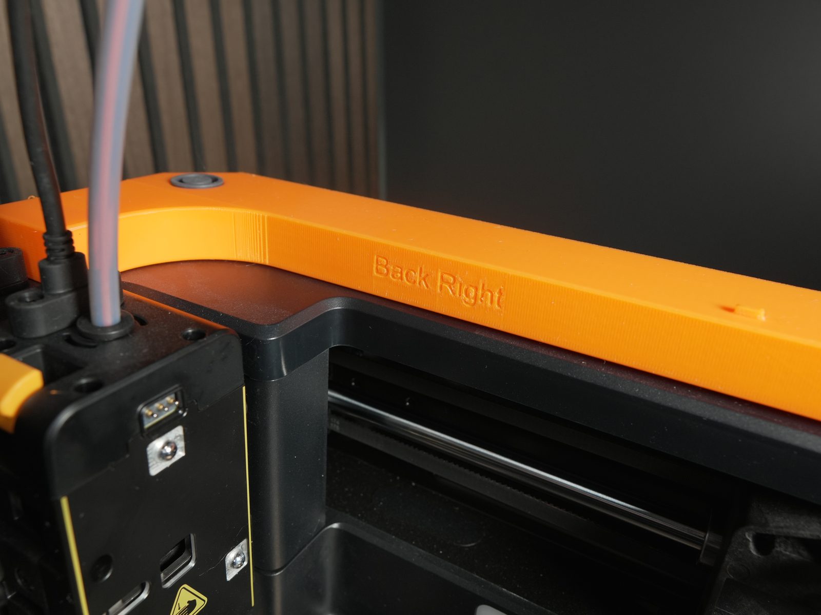 PCB holder positioned at the designated location